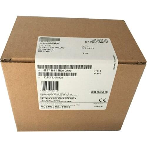 New and Original 6ES7288-1SR30-0AA0 SIMATIC S7-200 SMART PLC CPU SR30