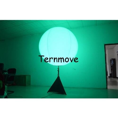 Attrative Decorate Glow Stand Inflatable LED Balloon Wholesale Elegant And Environmentally Friendly Stand Balloon Led