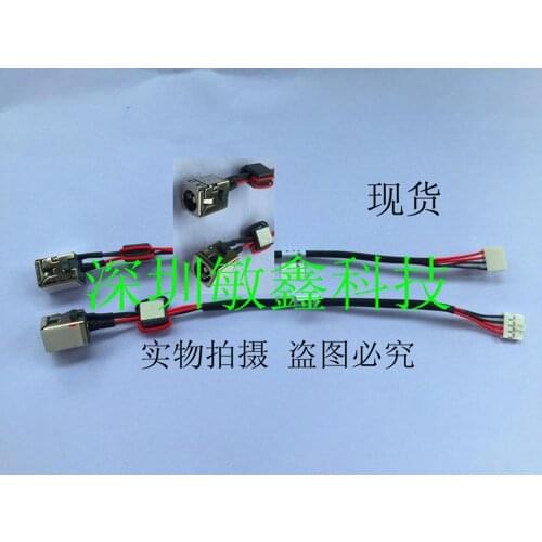 DC Power Jack Socket For Lenovo S300 S400 S405 S410 S415 w/ Wire Cable Harness