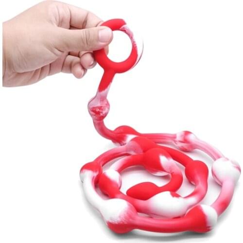 110cm Silicone Anal Beads Super Long Butt Plug Sex Toys for Adults Erotic Anal Sex Toys Anal Balls Anus Dilator Sex Product Shop