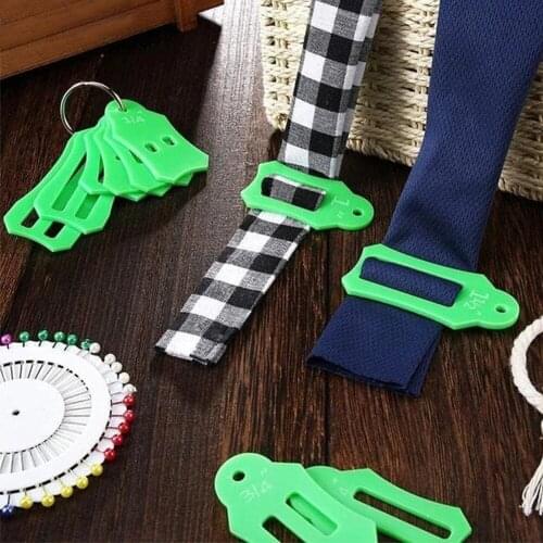 Jelly Roll Sasher Tools Multi-Sizes Jelly Roll Sasher Quilting Pins & Storage Chain Fabric Roll Tool Accessory Hand Multitools