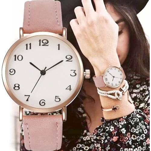 2019 Fashion Womens watch Luxury Leather Analog Quartz WristWatch Ladies Watch Women Dress clock Reloj Mujer relogio feminino