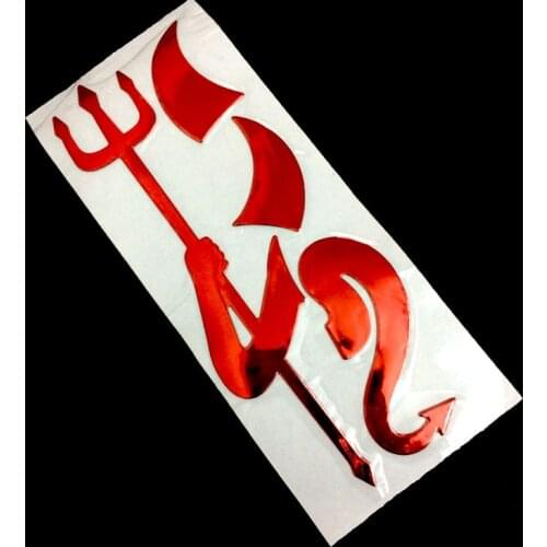 1PCS 3D Stereo Car Stickers Little Devil Car Stickers Personalized Car Stickers Waterproof 10g
