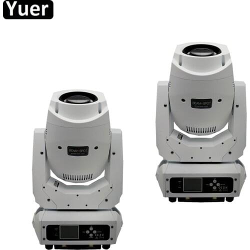 2Pcs/Lot 200W LED Spot Beam Wash 3IN1 Moving Head Light 6/18 Channels Stage Music Light Professional For DJ Disco Night light