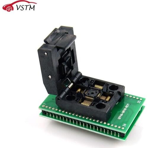 2019 New High Quality QFP48 to DIP48 IC Test Socket 0.5mm Pitch /LQFP48 tO DIP48 Programming Adapter / TQFP48 to DIP48 Adap