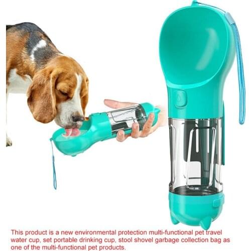 300/550ml Pet Dog Water Bottle Feeder Bowl Portable Water Food Bottle Pets Outdoor Travel Drinking Dog Bowls Water Bowl For Dogs