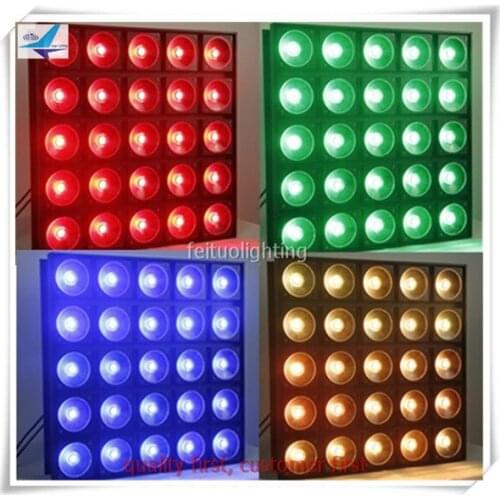 8pcs/lot 5x5 25x30w led rgbw Beam Blinder Light Matrix Beam Blinder LED Blinder light