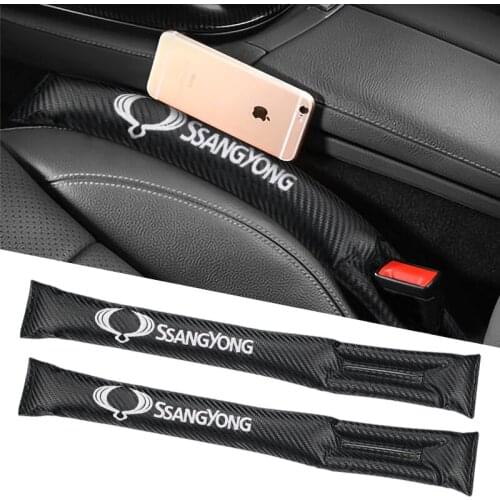 Car Interior Seat Gap Plug Filler for SsangYong Actyon Turismo Rodius Rexton Korando Kyron Auto Styling Decoration Accessories