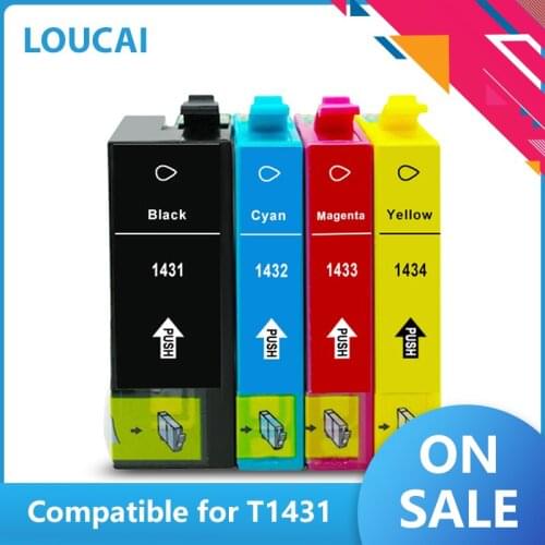T1431 T1432 T1433 T1434 ink cartridge compatible for Epson ME Office 960FWD 900WD 940FW 85ND WF-7018 Printer