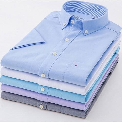 HORMETCI Men's Cotton Shirts