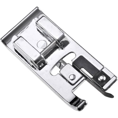 1pc Overlock Vertical Presser Feet Foot Sewing Machine Presser Domestic Rolled Seam Hem Foot Tool DIY Sewing Machine Accessories
