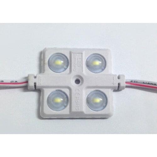 LED 5730 4 LED Module 12V white waterproof super brighter square led modules lighting 500PCS/Lot