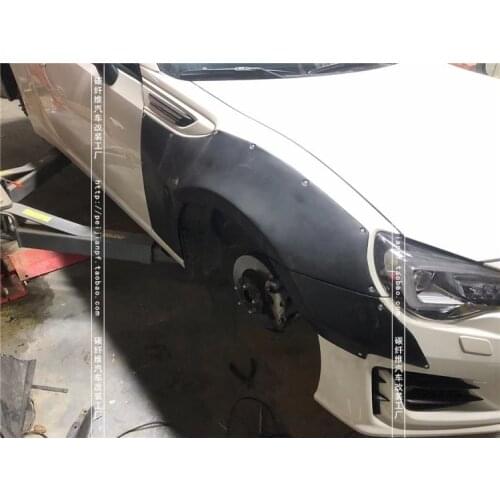 Lively2021 Fit For Toyota Gt86 Subaru Brz Refitted Rocket Rabbit Generation Wide Body Surround Front Side Skirt and Rear Lip Whe