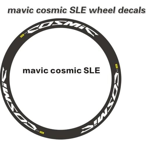Mavic cosmic SLE Road Bike Wheelset decals 700C bicycle Wheel rims stickers rim depth 38mm 40mm 50mm for two wheels