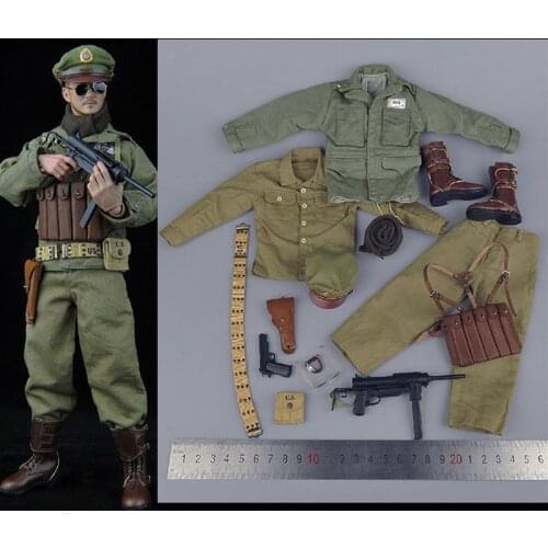 Marsdivine CHN-002 1/6 USA Style Equipment of Chinese Army in Winter Soldier Clothes Set Model Fit 12inch Male Action Figure