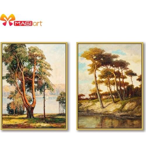 Cross stitch kits Embroidery needlework sets 11CT water soluble Canvas Patterns 14C Full Landscape Beach sunset -NCMS141