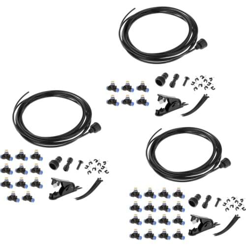 Outdoor Misting Cooling System, Mist Nozzles for Patio Garden Pool Porch Producing Cool Mist for Greenhouse Fan Cooler