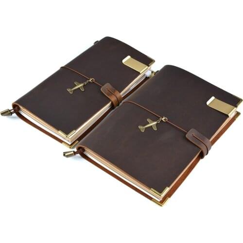 Genuine n05 Beautiful Cowhide Work Travel n22 Diary Supplies Buy 1 Get 11 Accesories Notebook Diary