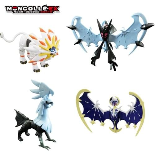 Pokemon Venusaur Solgaleo Lunala Necrozma Silvally Solgaleo MC MEGA Joints Movable Action Figure Model Toys