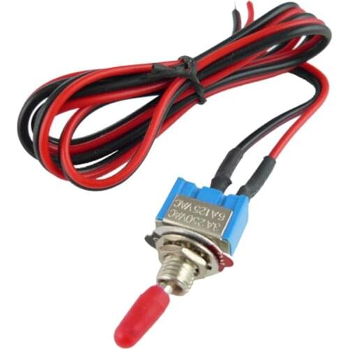 Profession Security Alarm Pre-Wired On/Off Mini Toggle Switch 24inch 12V for Car Alarms, WVO, HHO