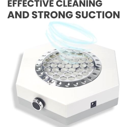 80W Strong Power Nail Dust Collector Fan Vacuum Cleaner Manicure Machine Tools With Filter For Vacuum Cleaner For Manicure