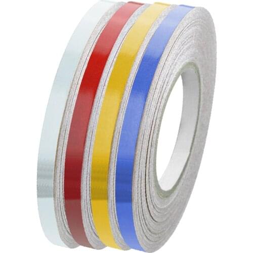 45mx1cm Car Vehicle Body Waterproof Reflective Decoration Strip Decal Sticker Reflective Strips Car Accessories Exterior