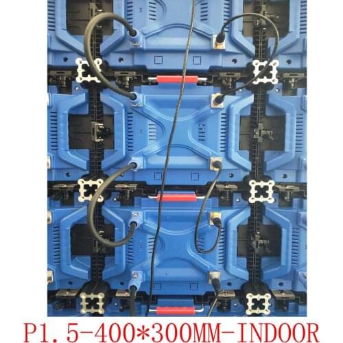 Indoor led display p1.5 400mm *300mm led cabinet hd TV wall advertising screen P1.25 P1.667 P1.875 P1.923