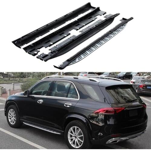 High Quality Pedal Running Board Side Step Bar Door Fixed Nerf For Mercedes Benz GLE SUV W167 2019 2020 2021 2022
