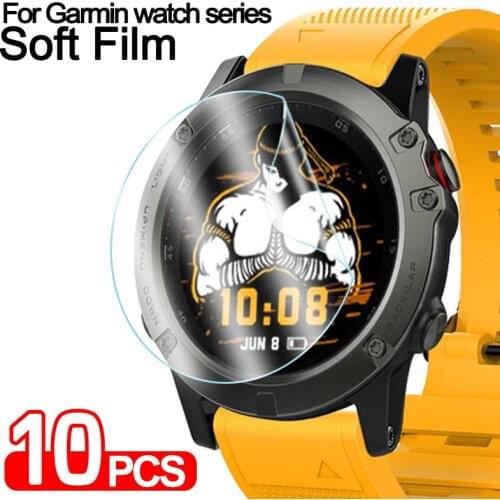 Screen Protector for Garmin Vivoactive 3 music 4 4S Venu 2 2S Forerunner 45 245 745 235 735 935 945 Soft Clear Film (not glass)