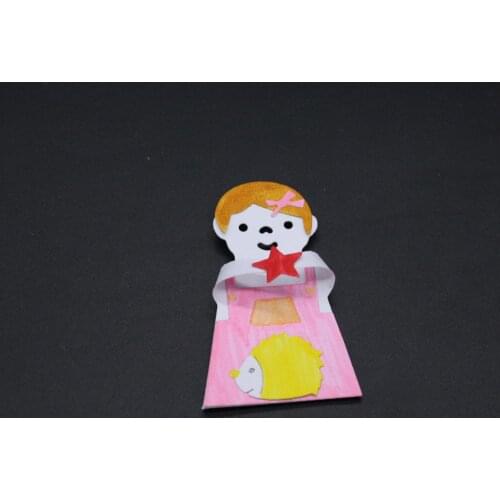 ZhuoAng Cute little girl Cutting/DIY Paper Card Craft Embossing Die Cut DIY scrapbooking Die cutting machine