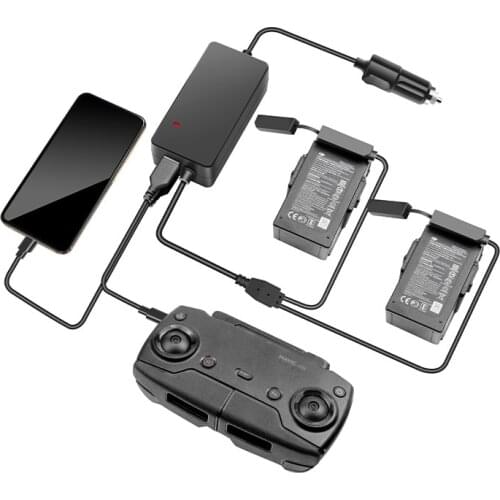 Car charger mavic air battery / remote control Charge charger for dji mavic air drone accessories