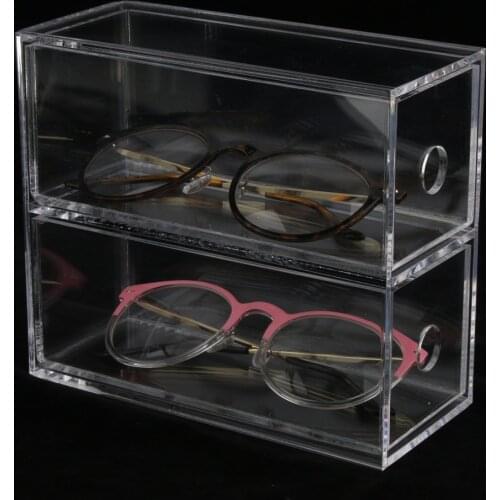 Acrylic Sunglass Display Stand Liquid Spray Dropper Bottle Lipstick Frame