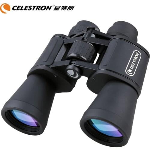 Celestron Upclose G2 20x50 HD Astronomy Binoculars High Power Low Night Vision Telescope for Camping Birds Hunting Outdoor