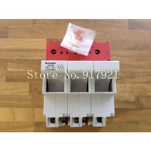 [ZOB] Bussmann CH223DMS 22x58 125A 690V fuse holder genuine original --2pcs/lot
