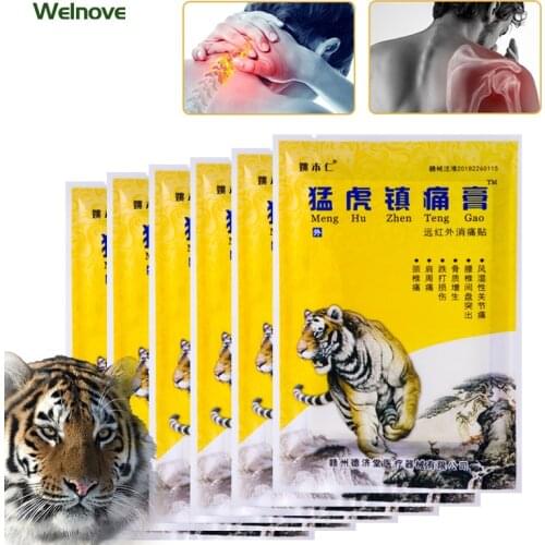 40Pcs Tiger Balm Pain Patch Arthritis Joint Back Neck Curative Pian Relief Plaster Body Orthopedic Medical Massage Sticker
