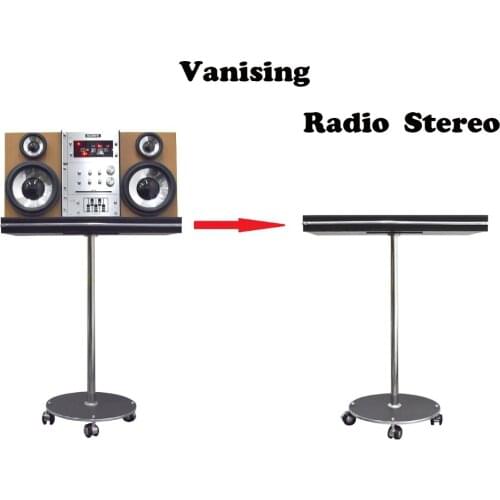 Vanishing Radio Stereo Magic Tricks Professional Magician Stage Gimmick Props Accessories Comedy Illusions