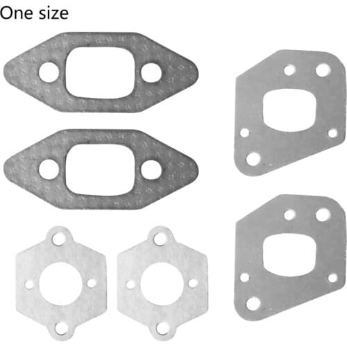 Chainsaw intake manifold carburetor muffler gasket kit for P350 Partner 350 351 replacement