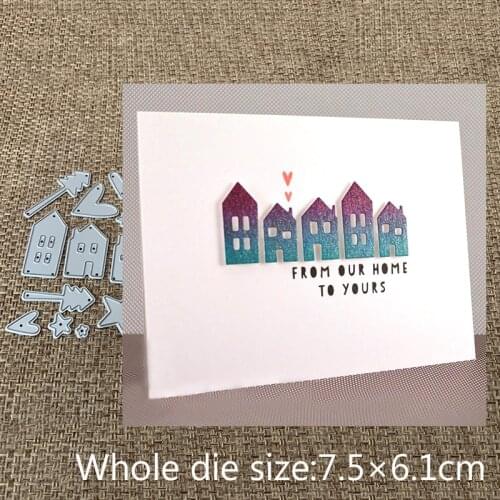 New Design Craft Metal Cutting Dies cut new lovely star tree heart house Scrapbooking Album Paper Card Craft Embossing Die Cuts