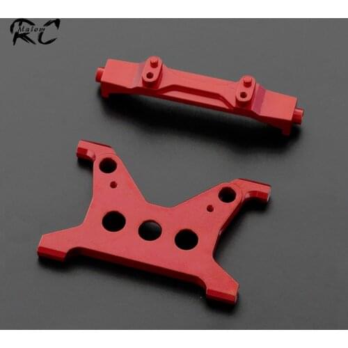 Metal Chassis Brace Set Battery Tray Holder for 1/10 RC Crawler Car Axial SCX10 III AXI03007 Wrangler JT Gladiator Upgrade Parts
