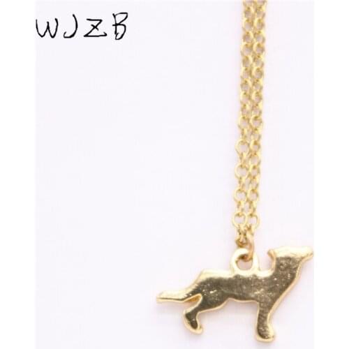 Fashion Wolf pendant necklace The Wolf design of the popular animal necklace for women