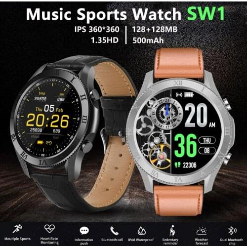 2021 Mens Sports Applicable to Android Huawei Watch Mens Watch Fitness Memory 1.35HD 128+128MB Samsung Galaxy Smart Watch