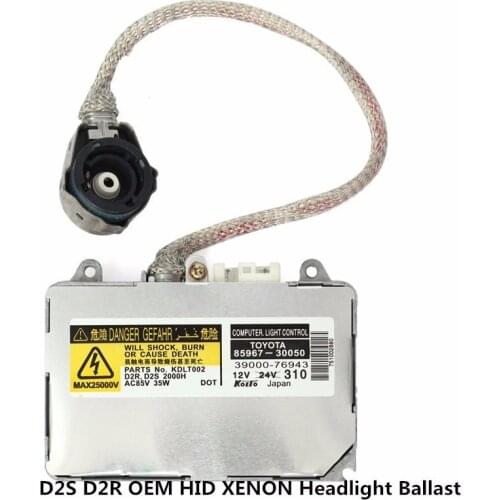 OEM KDLT002 85967-50020 D2S D2R 35W HID XENON Ballast and Ignitor for Lexus Headlight 8596750020 Headlamp