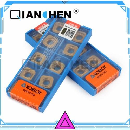 Original KORLOY SEHT1204AFSN-X45 NCM335 (10pcs/lot) Cutting Tools Insert Internal Turning Tool Hard Alloy Ashley