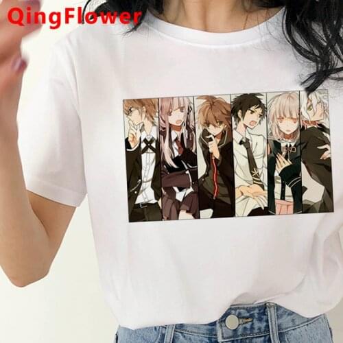 Ouma Kokichi Danganronpa V3 summer top t-shirt women 2021 tumblr streetwear kawaii vintage t-shirt ulzzang