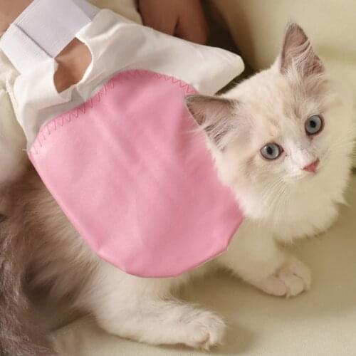 Pet Grooming Gloves Silicone Cats Deshedding Brush Cleaning Massage Glove For Dog Cat Bathing Hair Combs Pet Accessories
