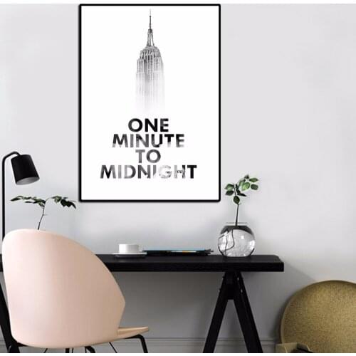 Old Nordic city posters in New York PVC sticker wall art paintings for bar living room pop art decoration FA835