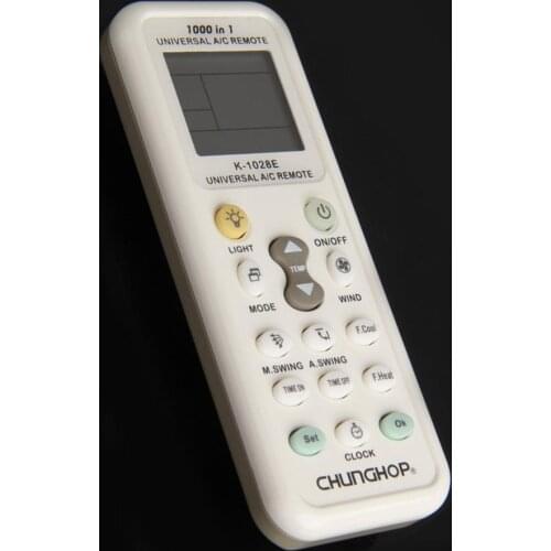 K-1028E 1000 in 1 Air Conditioner Remote Control Digital LCD Universal A/C Cooler Replacement Controller