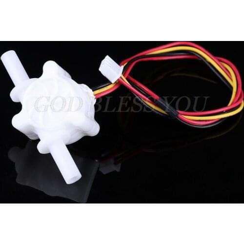 0.25-3.0 L/min OD 6mm Water Flow Sensor Fluid Flow Meter Switch Liquid Hall Magnetic Sensor SEN-HZ06S Drop Shipping