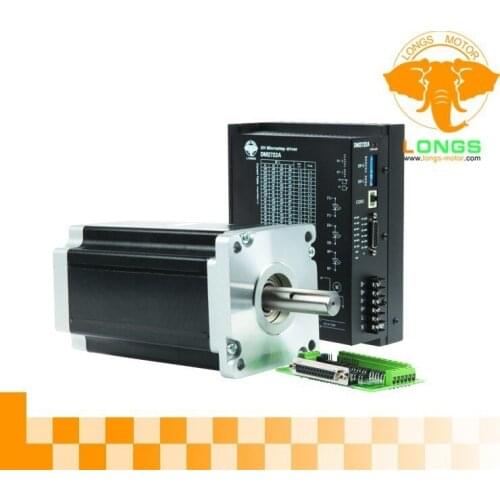1AXIS Nema42 Stepper Motor of 4120oz-in stepper motor Driver DM272A 8A CNC Mill CE ROHS CNC Router Mill Cut Laser Engraving y