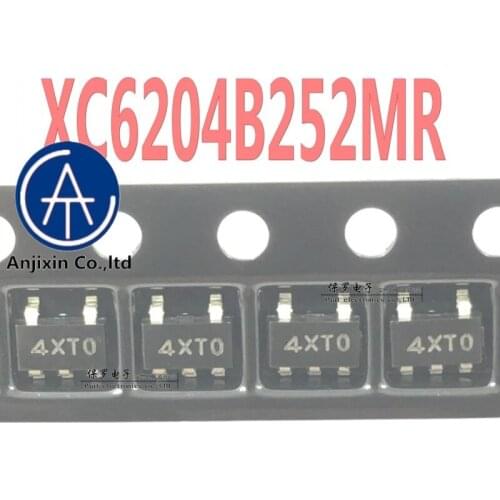 10pcs 100% orginal new LDO regulator XC6204B252MR 2.5V silk screen 4XT0 SOT23-5 real stock